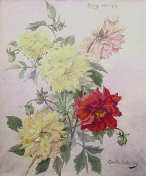 Louise Abbema : Bouquet de fleurs